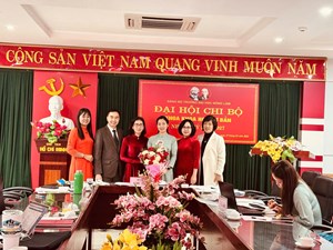 Tổ chức thành công Đại hội chi bộ Khoa Khoa học cơ bản, nhiệm kỳ 2025 - 2027